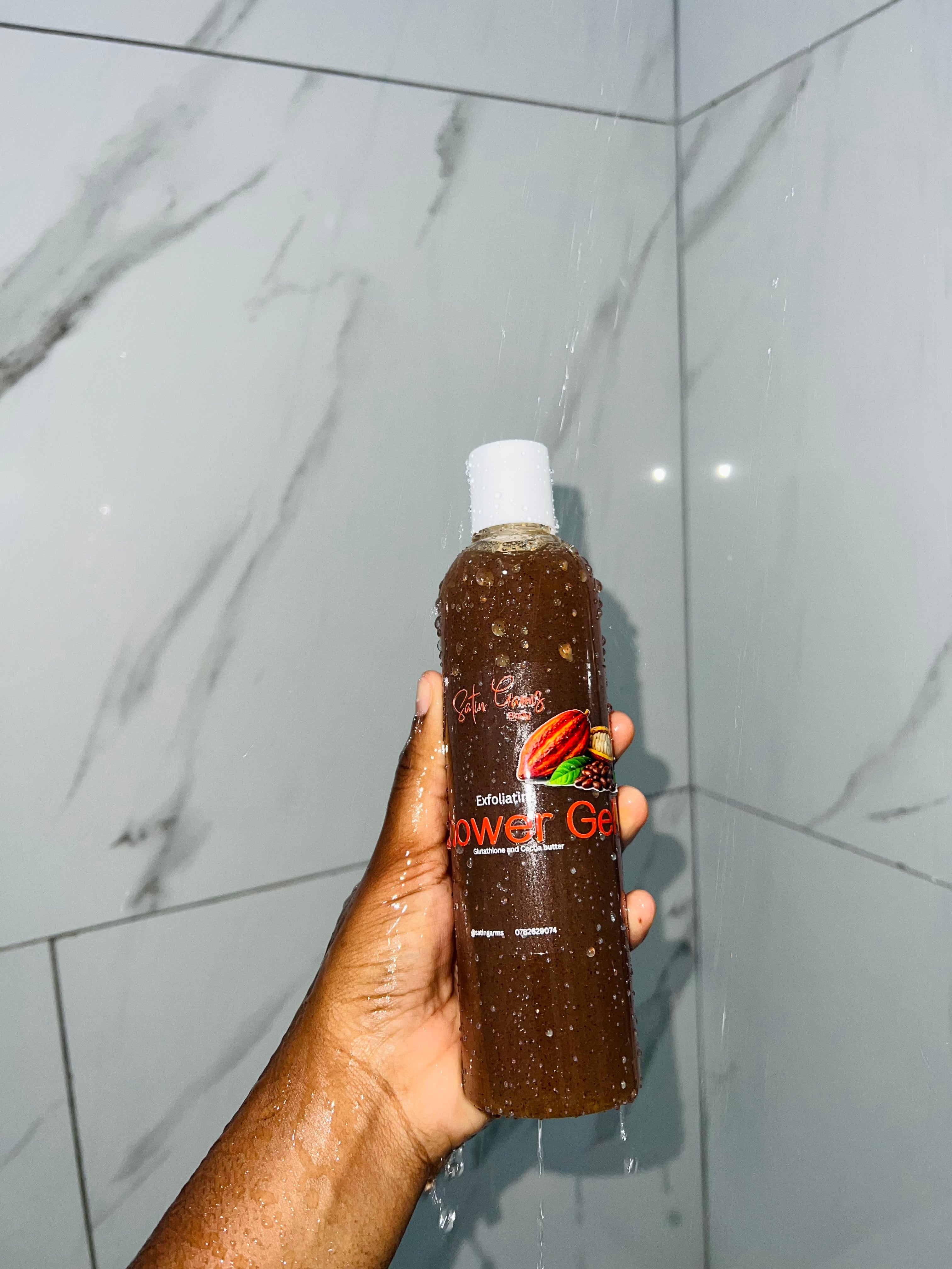 Exfoliating brightening Shower Gel