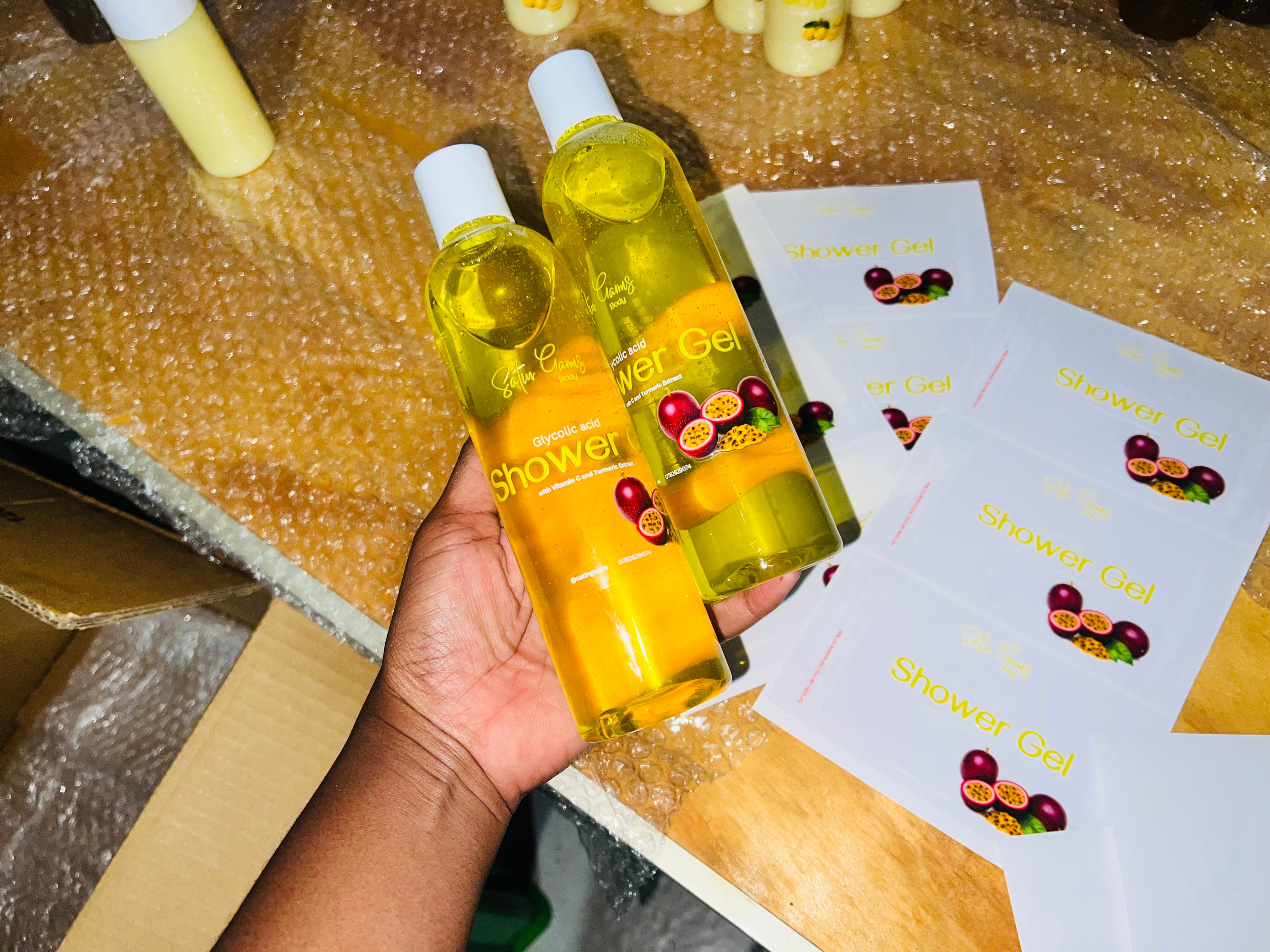 Glycolic acid Shower Gel